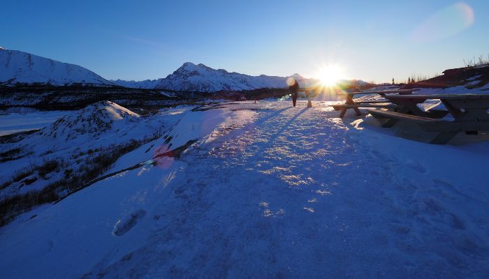 sub-arctic climate