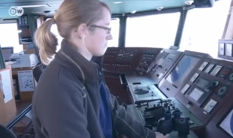 women at helm